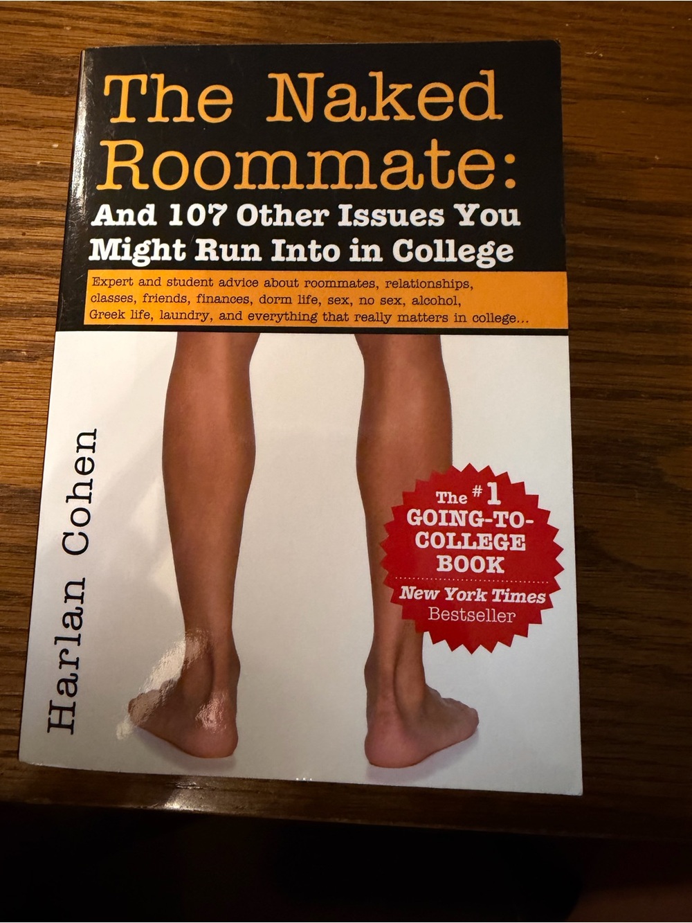 The Naked Roommate - Going to college book